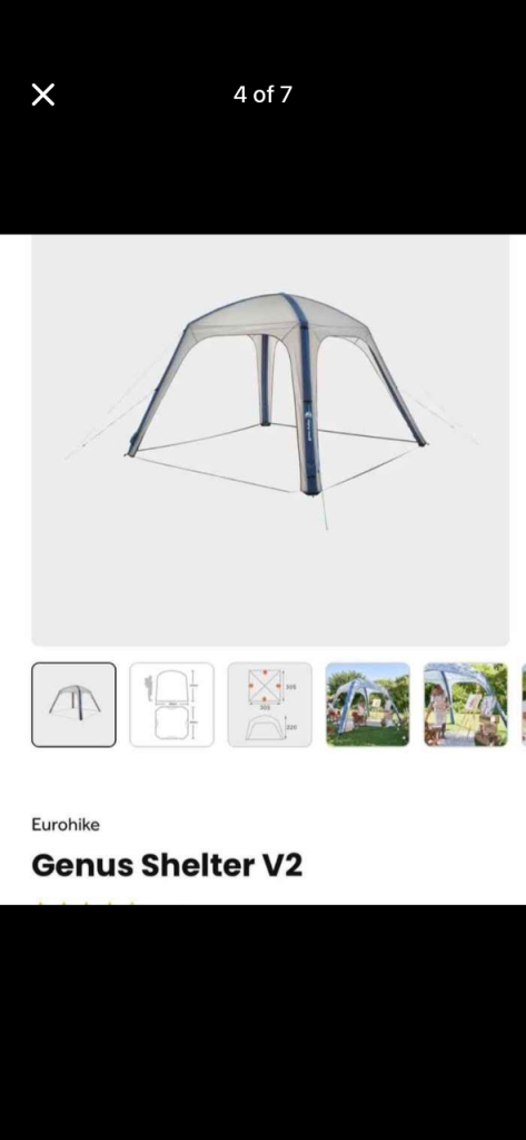 Gazebo, inflatable shelter – Brand New