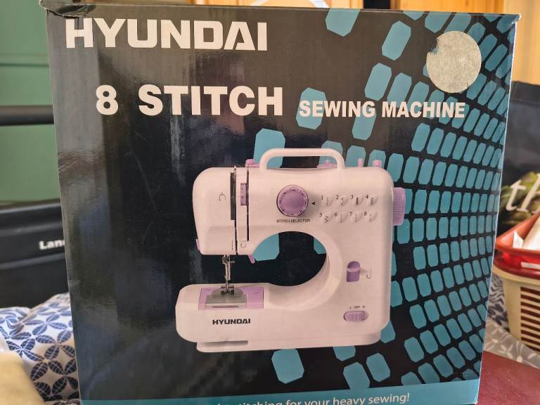 HYUNDAI 8 Stitch Sewing Machine – Brand New in Box