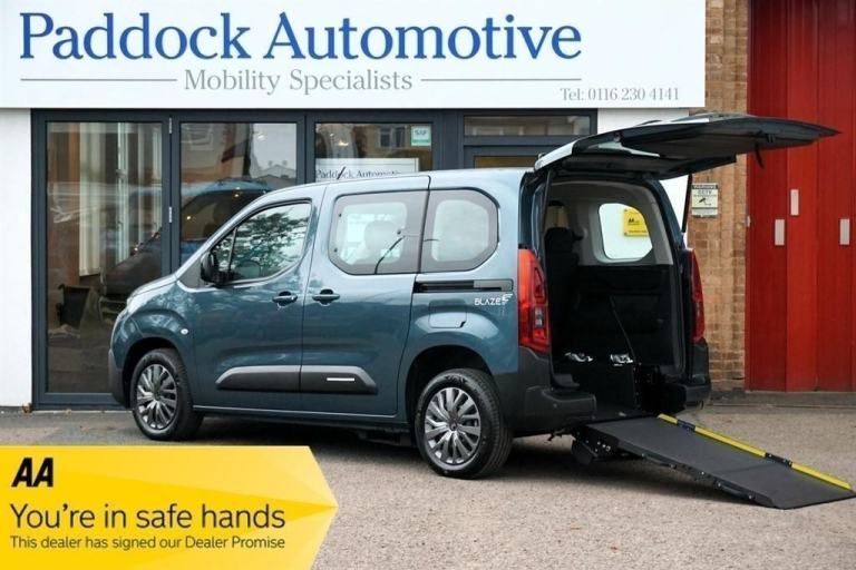 Citroen Berlingo BLUEHDI PLUS M S/S, Disabled, Wheelchair Accessible Vehicle,