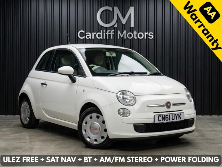 2012 Fiat 500 1.2 CULT DUALOGIC 3DR AUTO HATCHBACK Petrol Automatic