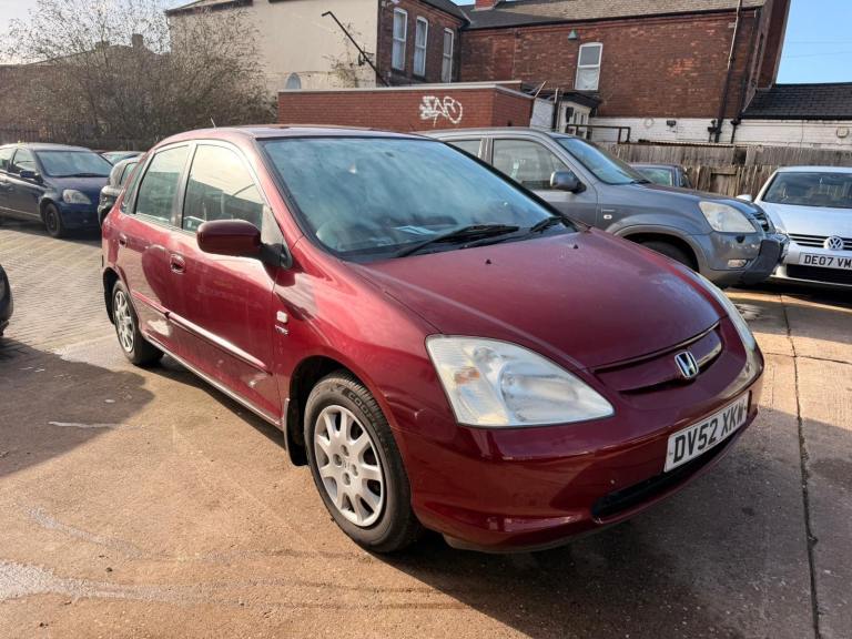 Honda, CIVIC, Hatchback, 2002, Manual, 1590 (cc), 5 doors