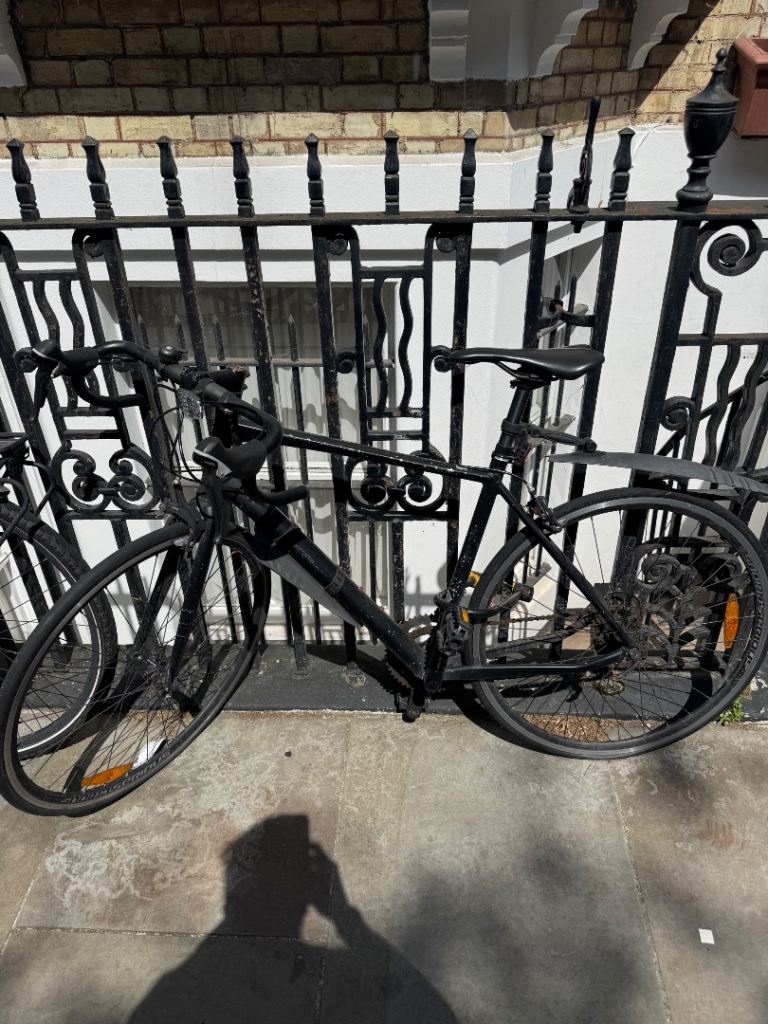 Serious Valparola Full Fix Bike – Black – 56cm Frame