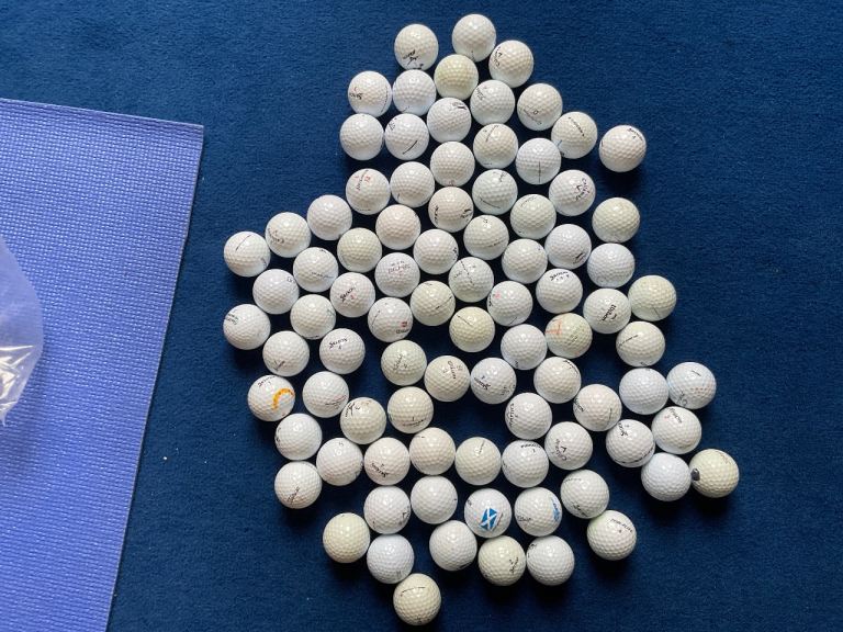 88 golf balls for beginners/practice
