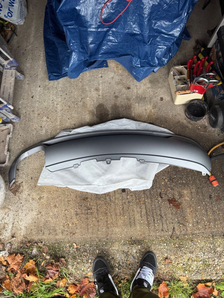 Audi A5 S-Line rear splitter