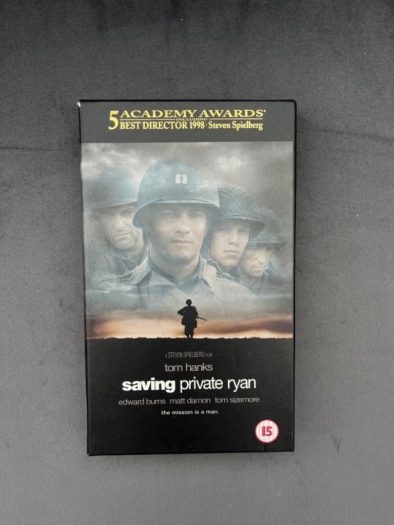 Saving Private Ryan VHS Tape 