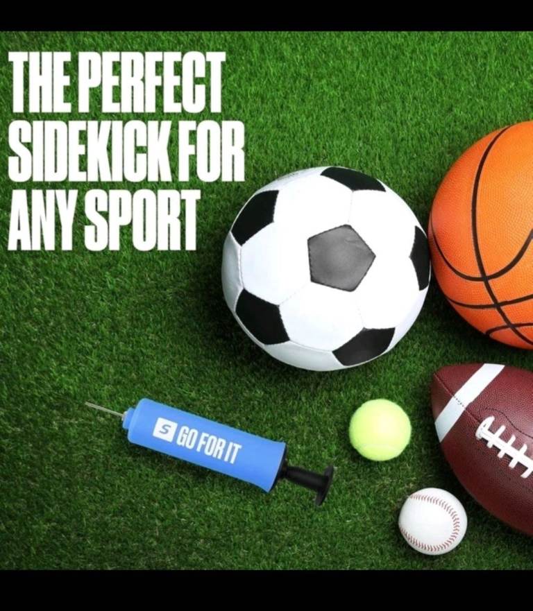 Bnib Play for it ball pump kit.