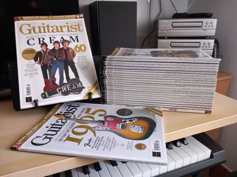 Guitarist Magazine Collection - Good Condition
