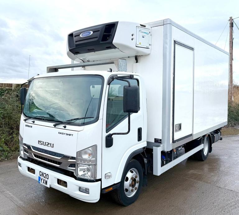 2020 ISUZU FORWARD N75.150 FRIDGE FREEZER SIDE LOAD DOOR BARN DOORS 3SEAT EURO-6