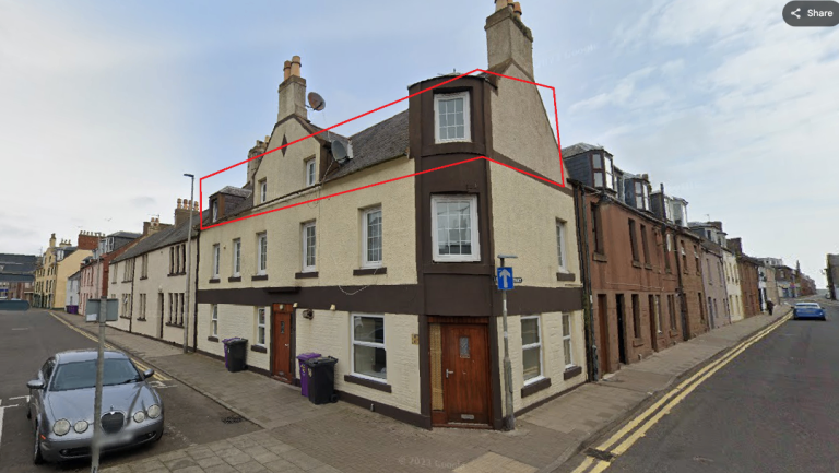 One bedroom flat to rent in Ladybridge Street, Arbroath 