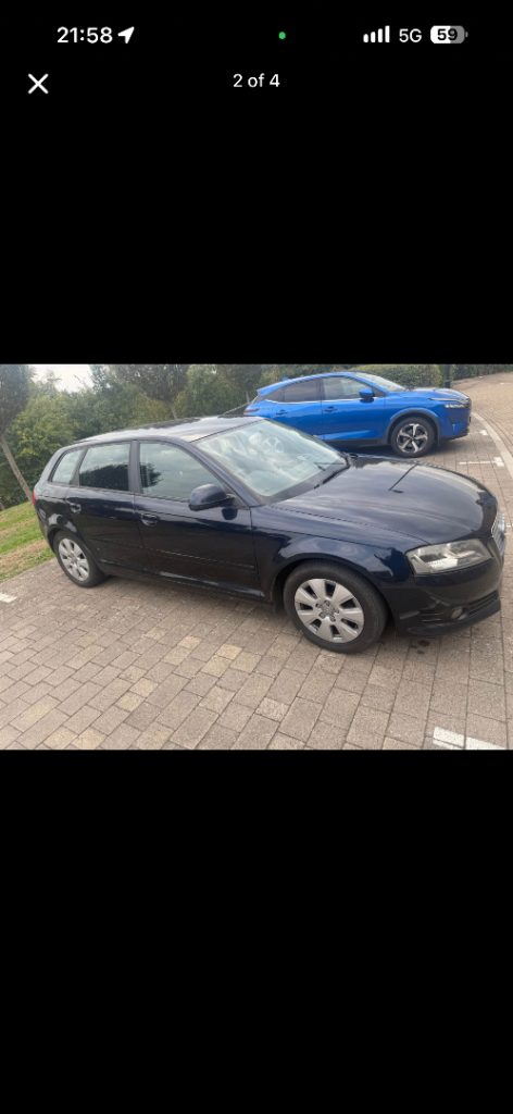 Audi, A3, Hatchback, 2009, Manual, 1896 (cc), 5 doors