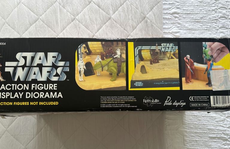 Star Wars action figure display diorama (collection near junction 35 off the M1)