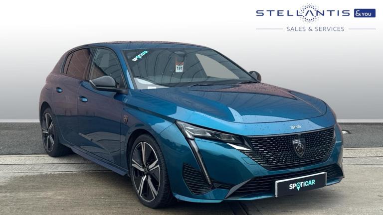 2025 Peugeot 308 1.2 HYBRID GT Hatchback 5dr Petrol Hybrid e-DSC6 Euro 6 (s/s) (136 ps) Hatchback...