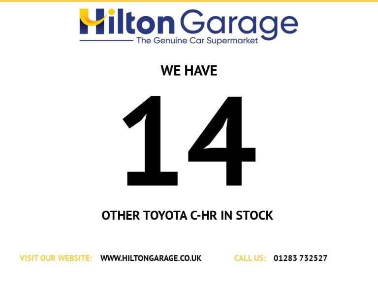 2021 Toyota C-HR 2.0 VVT-h GPF Design SUV 5dr Petrol Hybrid CVT Euro 6 (s/s) (184 ps) - ALLO HATC...