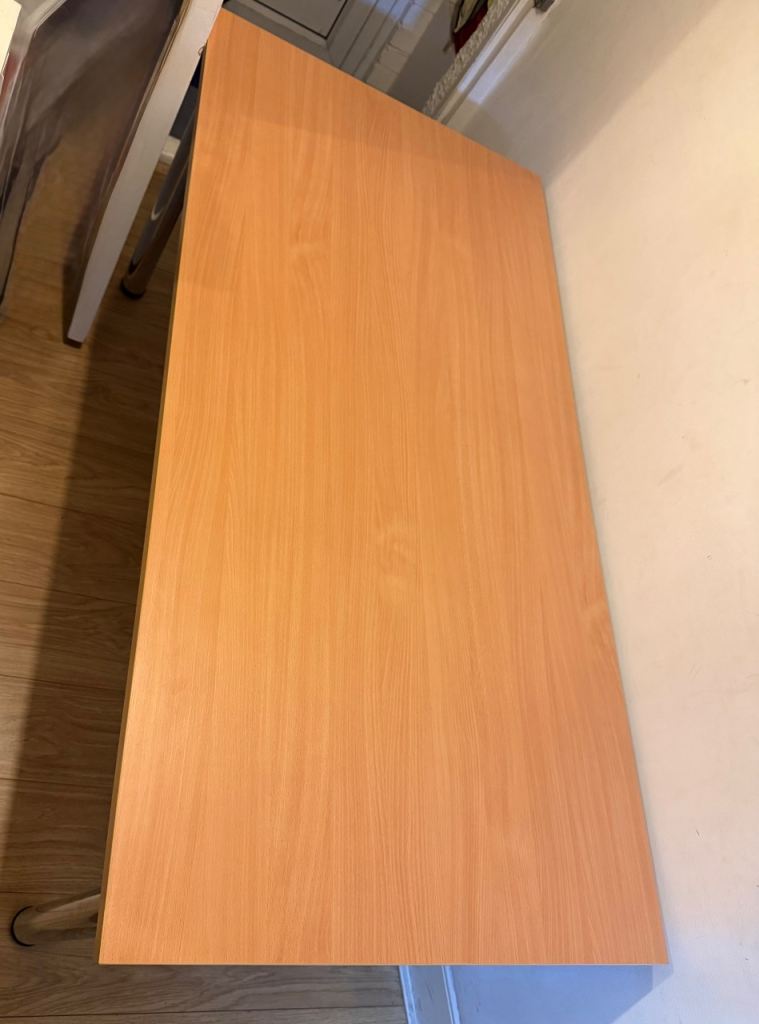 Dams Rectangular Table with Radial Leg 1600 x800mm