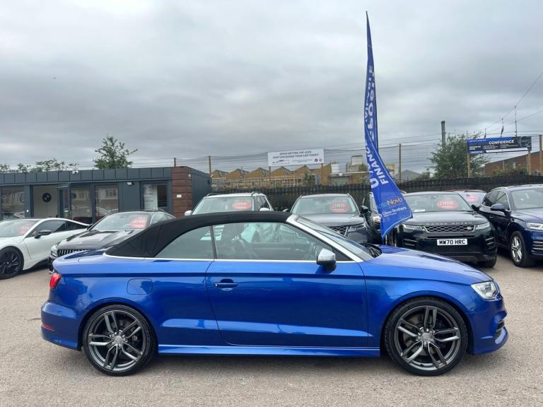 Audi S3 2.0 TFSI Cabriolet S Tronic quattro Euro 6 (s/s) 2dr (Nav) Petrol Automatic