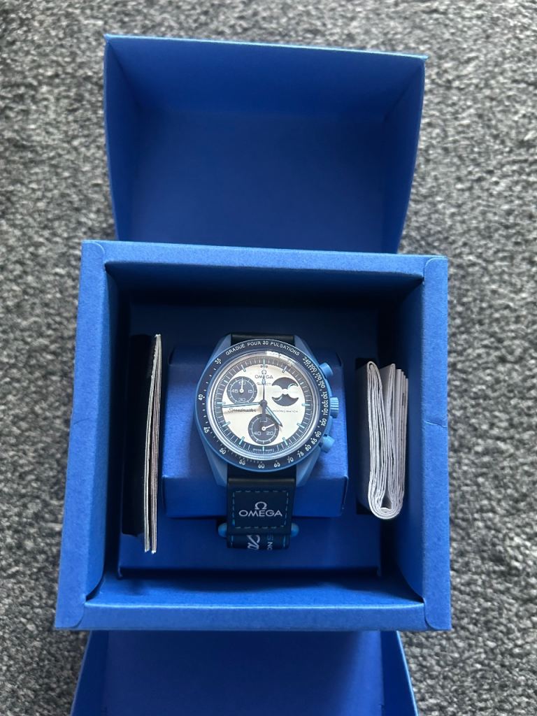 Omega x swatch mission to the super blue moon