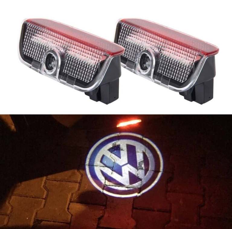 VW Ghost Logo Projector Lights LED CREE