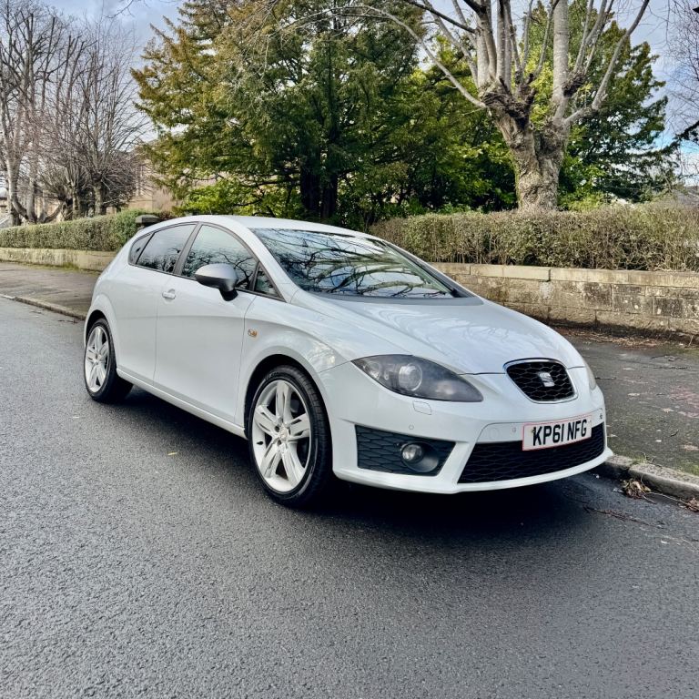 2011 Seat Leon FR + 5DR White ***FSH MOT FEB 2027 GOOD SPEC HPI CLEAR 2 OWNERS FROM NEW ***