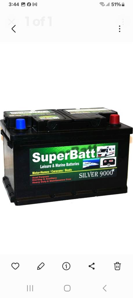 Leisure battery  wanted 