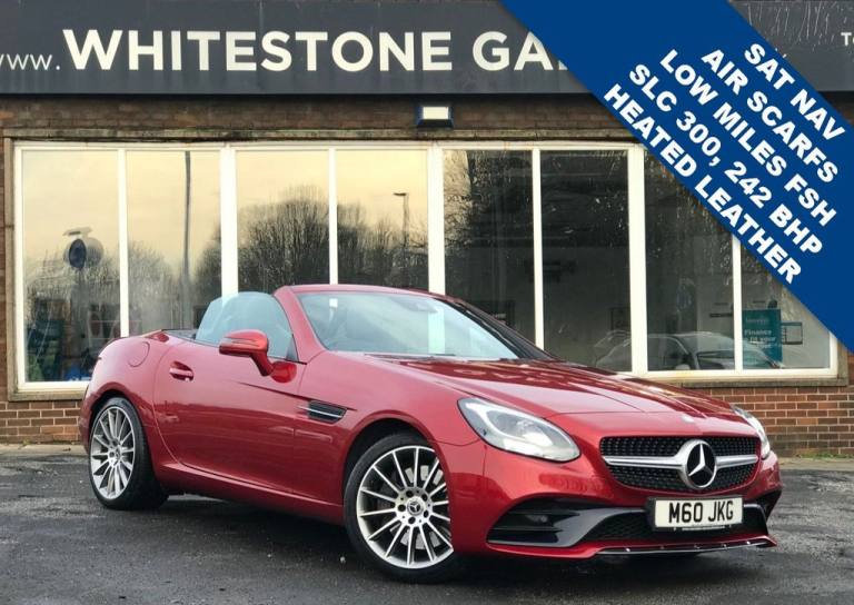 2016 16 MERCEDES-BENZ SLC 2.0 SLC300 AMG LINE CONVERTIBLE 2DR PETROL G-TRONIC EU