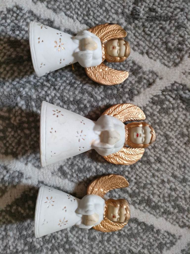 Angel bell ornaments