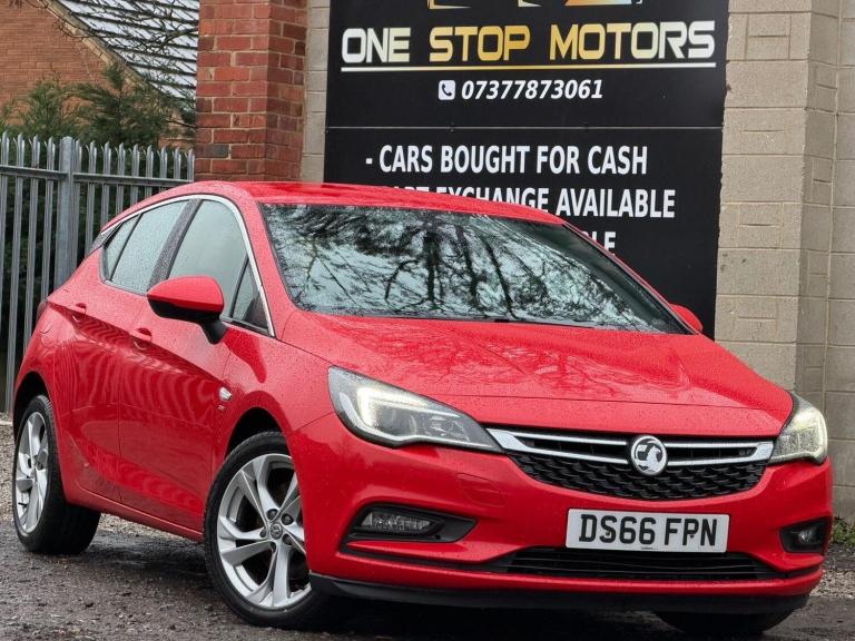2016 Vauxhall Astra 1.6 CDTi 16V 136 SRi 5dr HATCHBACK DIESEL Manual