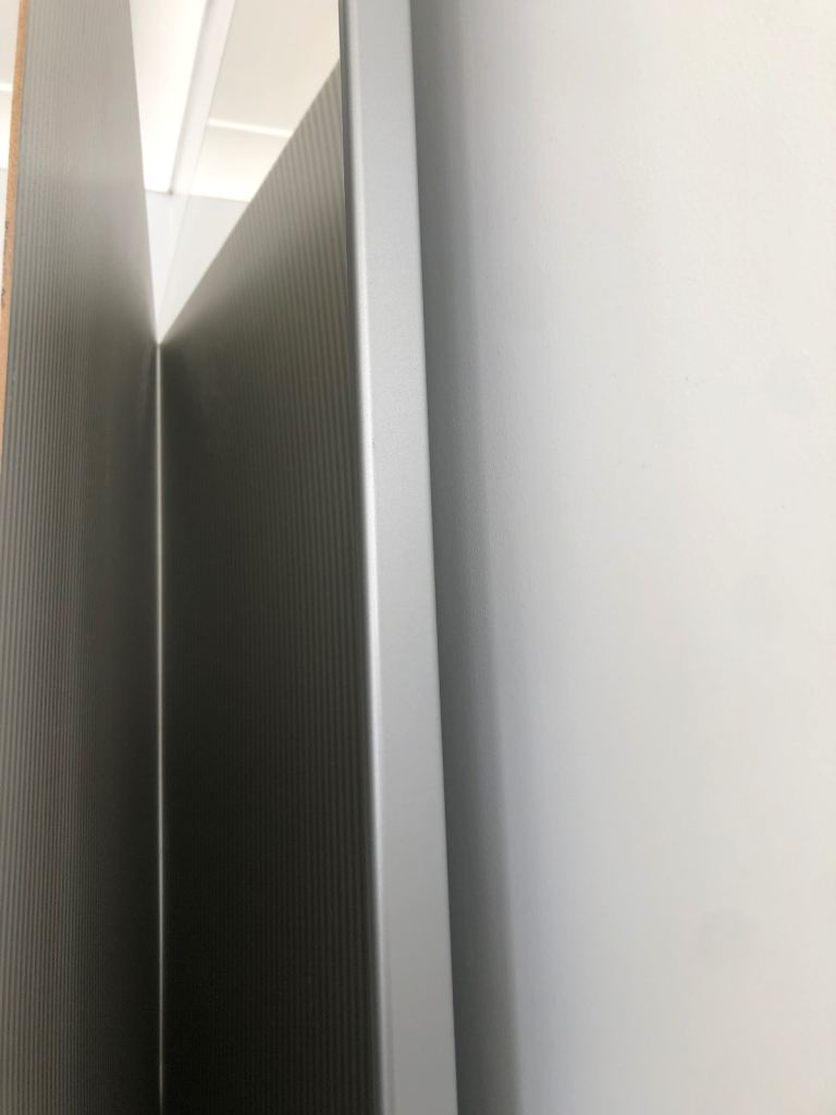 Mirror sliding wardrobe door