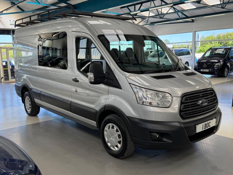 2017 Ford Transit 2.0 350 EcoBlue Crew Van RWD L3 H2 Euro 6 6dr PANEL VAN Diesel Manual