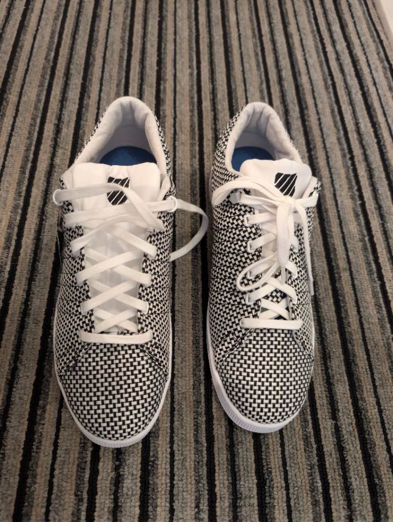 Men's Uk 11 (46) K Swiss Tongue Twister Trainers. Super Rare. New Unworn 
