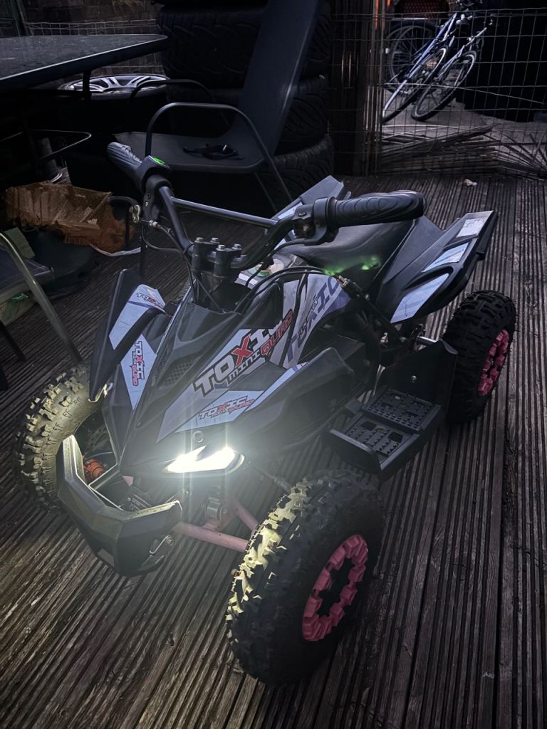 Toxic mini electric quad 