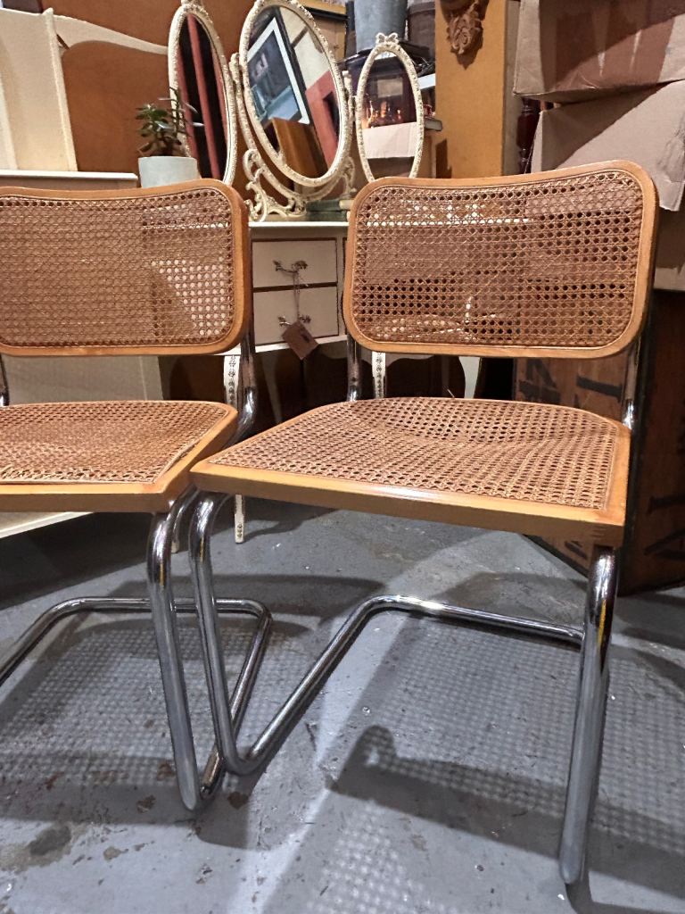 image for Two Marcel Breuer Cesca Chairs £100 Each