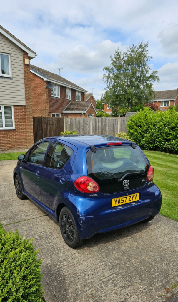 Toyota, AYGO, Hatchback, 2008, Manual, 998 (cc), 5 doors