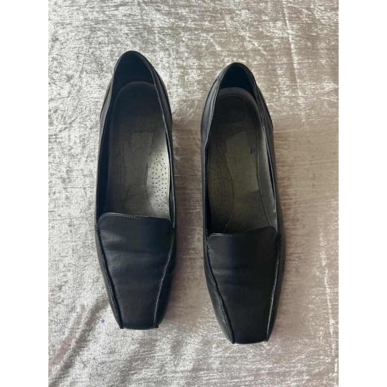 Ladies black M&S shoes size 7