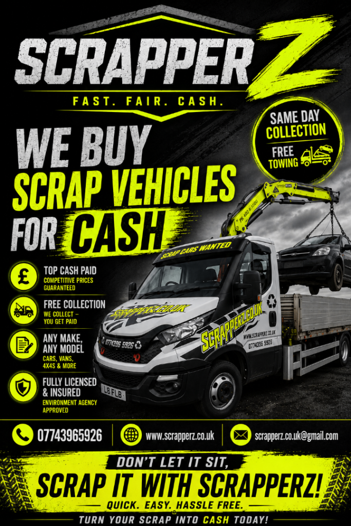 CARS WANTED - ANYTHING CONSIDERED - SCRAP VANS 
