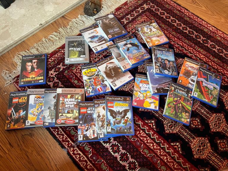 PS2 games collection 
