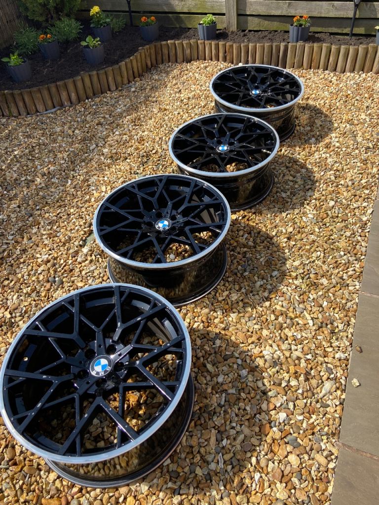 BMW 5/112 alloys. 20”. Staggered 