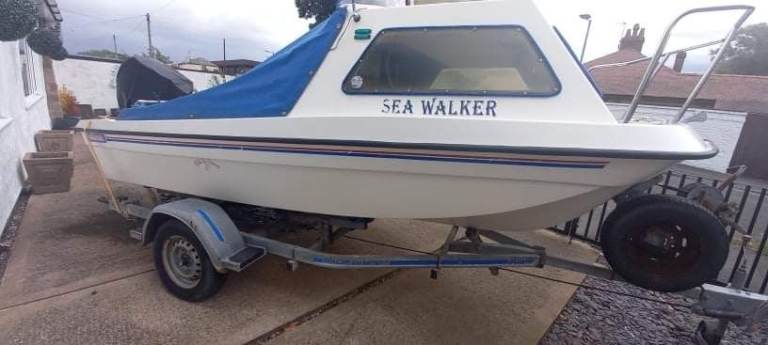 Sea Hog Hunter, 15ft boat in good condition