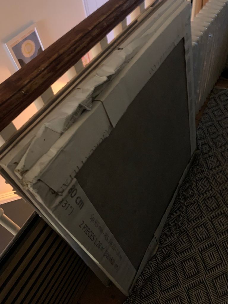 800x800mm porcelain tiles x 9