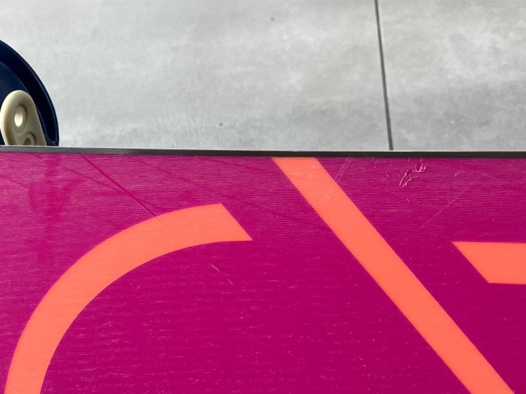 K2 First Lite 143cm snowboard & Burton Freestyle bindings