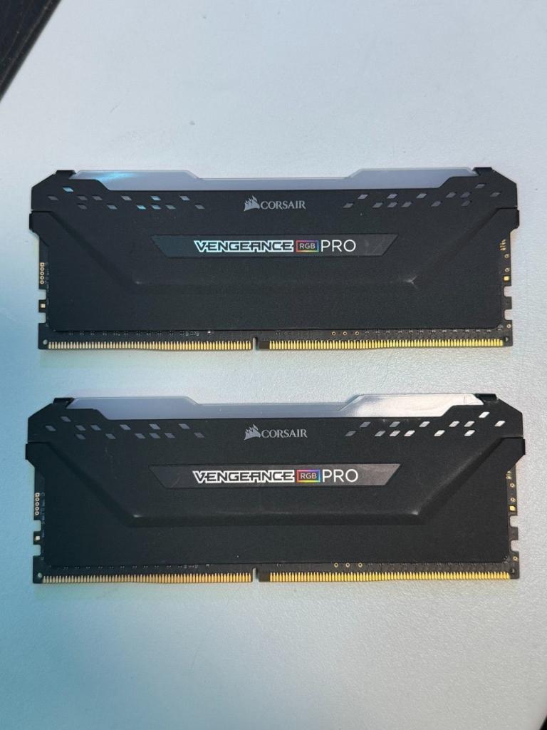 CORSAIR VENGEANCE RGB PRO DDR4 16GB (2x8GB) 3600MHz Desktop RAM Tested