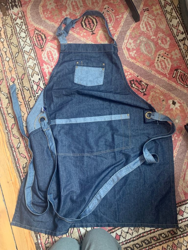 2 Denim Kitchen Aprons