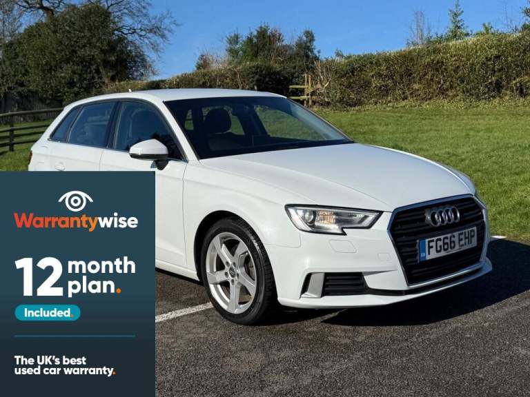 2016 Audi A3 1.6 TDI Sport Sportback Euro 6 (s/s) 5dr HATCHBACK Diesel Manual