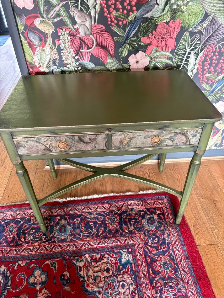 Bespoke antique console table