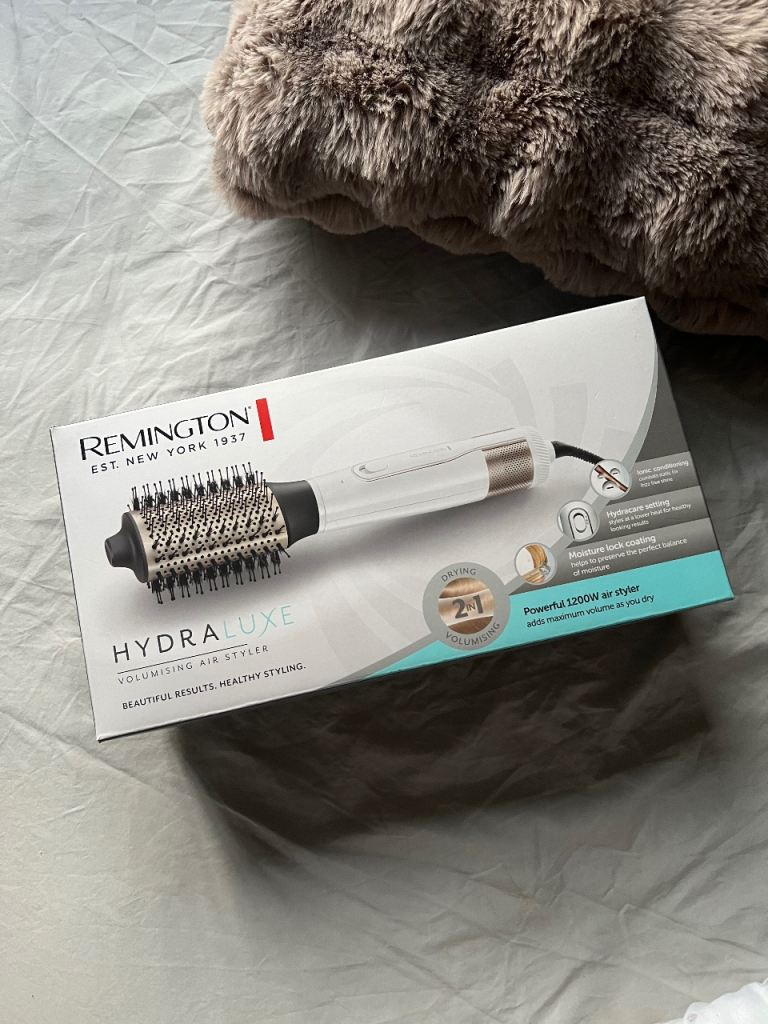 Remington Hydra Luxe Volumising Air Styler - White, As New