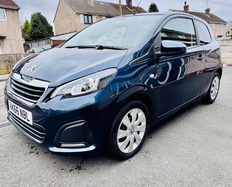 Peugeot, 108, Hatchback, 2016, 66 plate Manual only 27456 miles from new