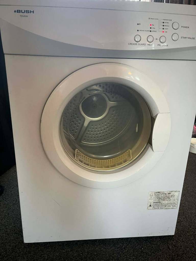 Vented tumble dryer