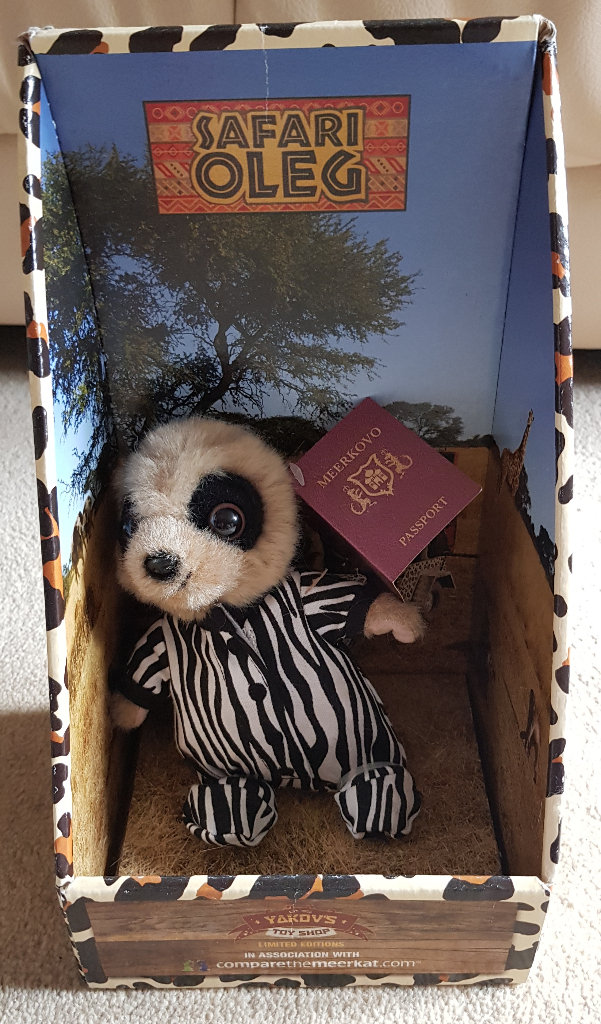Meerkat Safari Oleg Collection Soft Toy.