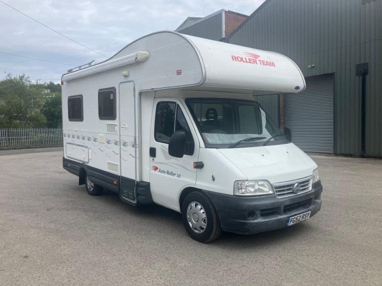 Rollerteam Auto-Roller 3D Motorhome 5 Berth 5 Belts 2003 Fiat 