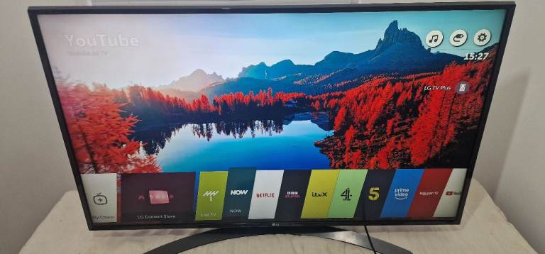 LG 49" 4k smart tv _ read description