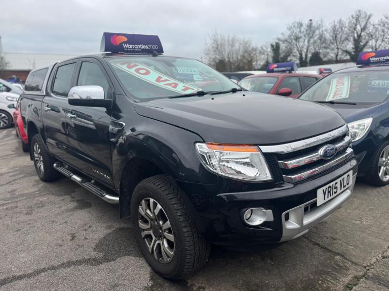 2015 Ford Ranger 2.2 TDCi Limited 1 Super Cab Pickup 4WD Euro 5 4dr PICK UP Diesel Manual